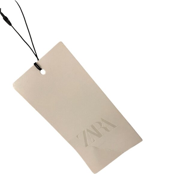 Zara Womens Mini Dress M Medium Pale Blue Ruffle Sleeve Trimmed 4772/331 NWT - Picture 8 of 16